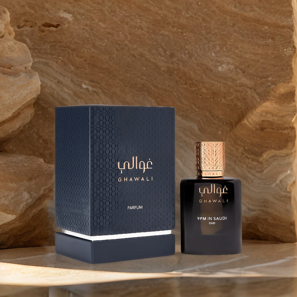 
                        
                          Load image into Gallery viewer, 9PM IN SAUDI OUD PARFUM
                        
                      